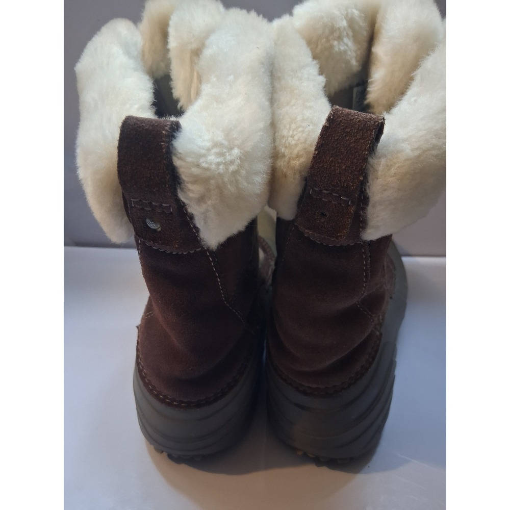 Columbia Sierra Summette Brown Suede Faux Fur Winter Snow Boots BL1371-248 9 - Picture 8 of 8